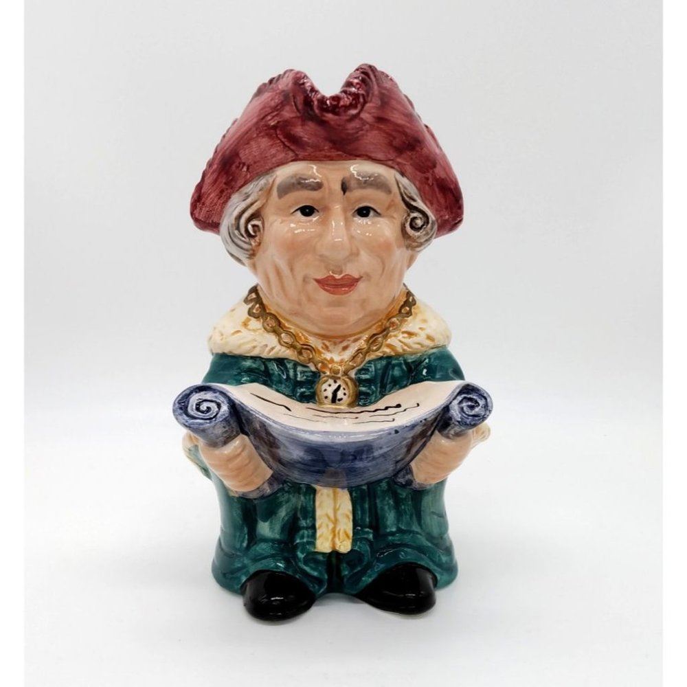 Leonardo Traditional Toby Creamer Jug - The Mayor